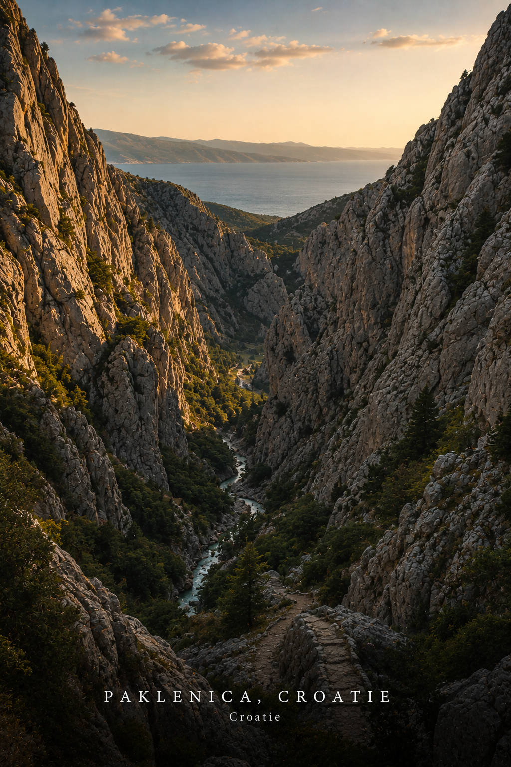 Paklenica en Croatie entre falaises et canyon — destination à la une Souffle Horizon