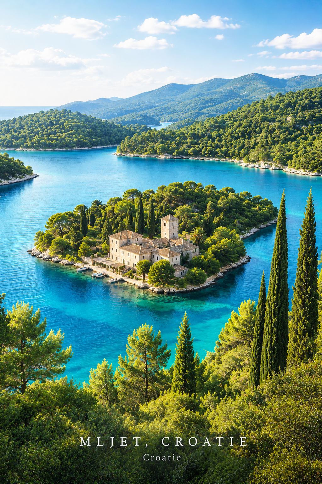 Mljet en Croatie entre pinèdes et lagons — destination à la une Souffle Horizon